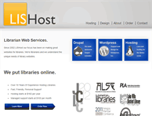 Tablet Screenshot of lishost.org